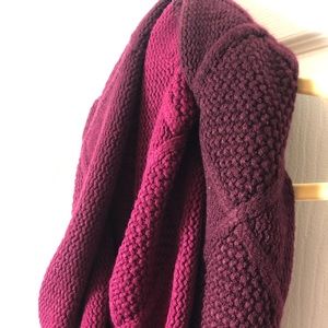 Calia Ombré Infinity Scarf- Pink, Maroon